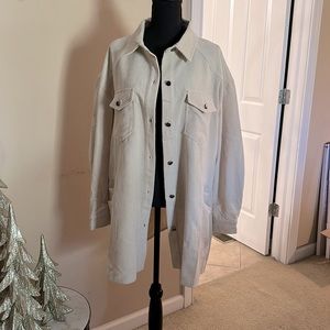Women’s Corduroy Shacket XL never worn